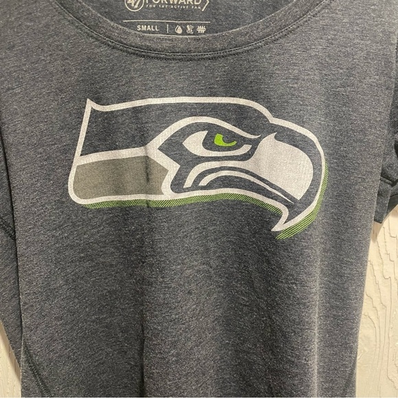 Seattle Seahawks ‘47 Brand Women’s T Shirt - Picture 4 of 5